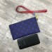 Louis Vuitton Monogram Canvas Small Pouch Clutch Blue/Red 2018