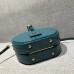 Louis Vuitton Croco Pattern Petite Boite Chapeau Bag Cyan 2018