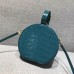 Louis Vuitton Croco Pattern Petite Boite Chapeau Bag Cyan 2018