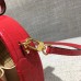 Louis Vuitton Croco Pattern Petite Boite Chapeau Bag Red 2018