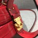 Louis Vuitton Croco Pattern Petite Boite Chapeau Bag Red 2018