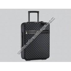 LOUIS VUITTON TRAVEL LUGGAGE DAMIER GRAPHITE CANVAS PEGASE 55