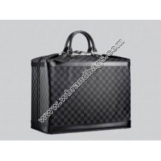 LOUIS VUITTON DAMIER GRAPHITE CANVAS GRIMAUD BAG