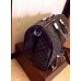 LOUIS VUITTON CAMIER GRAPHITE CANVAS KEEPALL 45 WITH SHOULDER STRAP