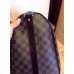 LOUIS VUITTON CAMIER GRAPHITE CANVAS KEEPALL 45 WITH SHOULDER STRAP