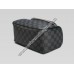 LOUIS VUITTON DAMIER GRAMIER GRAPHITE CANVAS TOILETRY POUCH