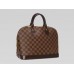 LOUIS VUITTON DAMIER EBENE CANVAS ALMA BAG