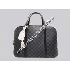 LOUIS VUITTON DAMIER GRAPHITE CANVAS MESSENGER BAGS BRIEFCASE