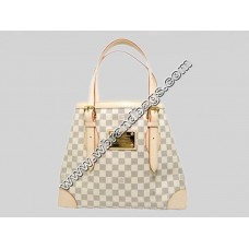 Louis Vuitton Damier Azur Canvas Hampstead MM Shoulder Bag