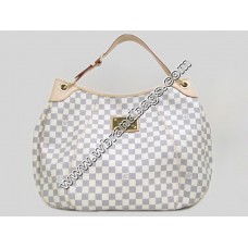 LOUIS VUITTON DAMIER AZUR CANVAS GALLIERA GM HANDBAG