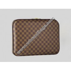 LOUIS VUITTON DAMIER EBENE CANVAS COMPUTER SLEEVE 15