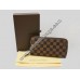 LOUIS VUITTON DAMIER EBENE CANVAS ZIPPY WALLET