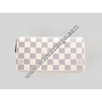 LOUIS VUITTON DAMIER AZUR CANVAS ZIPPY WALLET