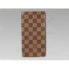 Louis Vuitton Damier Ebene Canvas Yen and Credit Card Holder(wallet)