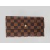 LOUIS VUITTON DAMIER EBENE CANVAS INTERNATIONAL WALLET