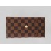 LOUIS VUITTON DAMIER EBENE CANVAS INTERNATIONAL WALLET