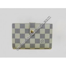 LOUIS VUITTON DAMIER AZUR FRENCH  PURSE