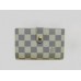 LOUIS VUITTON DAMIER AZUR FRENCH  PURSE