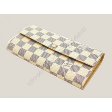 Louis Vuitton Damier Azur Wallet with Zip Pocket