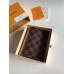 Louis Vuitton Damier Ebene Canvas Passport Cover N64412