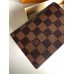 Louis Vuitton Damier Ebene Canvas Passport Cover N64412