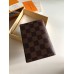 Louis Vuitton Damier Ebene Canvas Passport Cover N64412