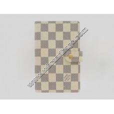 LOUIS VUITTON DAMIER AZUR CANVAS MEDIUM RING AGENDA COVER