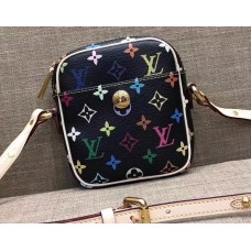 Louis Vuitton Monogram Multicolor Lift Shoulder Pochette Bag M40056 Black