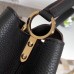 Louis Vuitton Capucines MM Bag M48864 Black/Gold