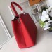 Louis Vuitton Capucines MM Bag M94740 Red/Silver