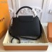 Louis Vuitton Capucines PM Bag M42242 Black/Silver