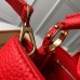 Louis Vuitton Capucines PM Bag M43935 Red/Gold