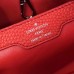 Louis Vuitton Capucines PM Bag M42237 Red/Silver