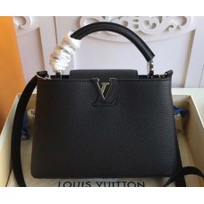 Louis Vuitton Capucines BB Bag M94586 Black/Silver