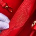 Louis Vuitton Capucines BB Bag M52689 Red/Gold