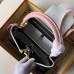 Louis Vuitton Capucines PM Bag Colorblock M52988 Black/White/Pink