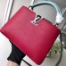 Louis Vuitton Capucines PM Bag Colorblock M51779 Lie de Vin