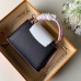 Louis Vuitton Capucines BB Bag Colorblock Black/White/Pink