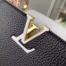 Louis Vuitton Capucines BB Bag Colorblock Black/White/Pink