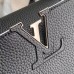 Louis Vuitton Capucines PM Bag Braided Threads Handle M52389 Black