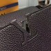 Louis Vuitton Capucines MM Bag Python Handle N91659 Noir