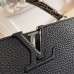 Louis Vuitton Capucines PM Bag Python Handle N92800 Noir