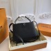 Louis Vuitton Capucines PM Bag Python Handle N92800 Noir