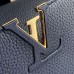 Louis Vuitton Capucines PM Bag Python Handle N94100 Bleu Marine