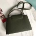 Louis Vuitton Capucines PM Bag Python Handle N93799 Army Green