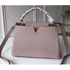 Louis Vuitton Capucines BB Bag Python Handle N92041 Galet