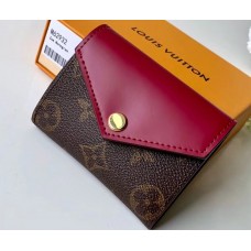 Louis Vuitton Monogram Canvas Zoé Wallet M62932 Fuchsia 2019