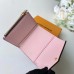 Louis Vuitton Monogram Canvas Zoé Wallet M62933 Rose Ballerine 2019