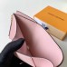 Louis Vuitton Monogram Canvas Zoé Wallet M62933 Rose Ballerine 2019