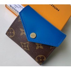 Louis Vuitton Monogram Canvas Zoé Wallet M63881 Bleu Jean 2019